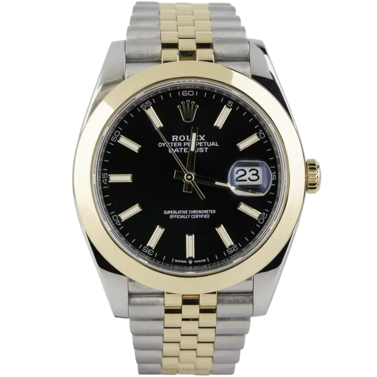 Rolex Datejust 41 Two Tone Smooth Bezel Jubilee bracelet (1)