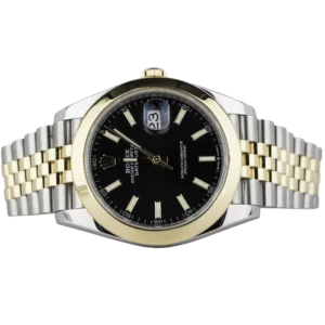 Rolex Datejust 41 Two Tone Smooth Bezel Jubilee bracelet (2)