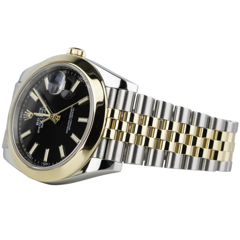 Rolex Datejust 41 Two Tone Smooth Bezel Jubilee bracelet (3)