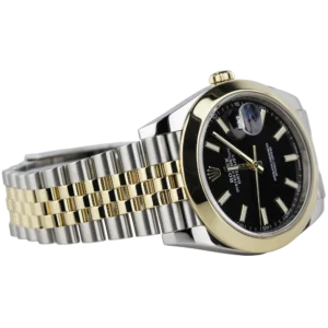 Rolex Datejust 41 Two Tone Smooth Bezel Jubilee bracelet (4)