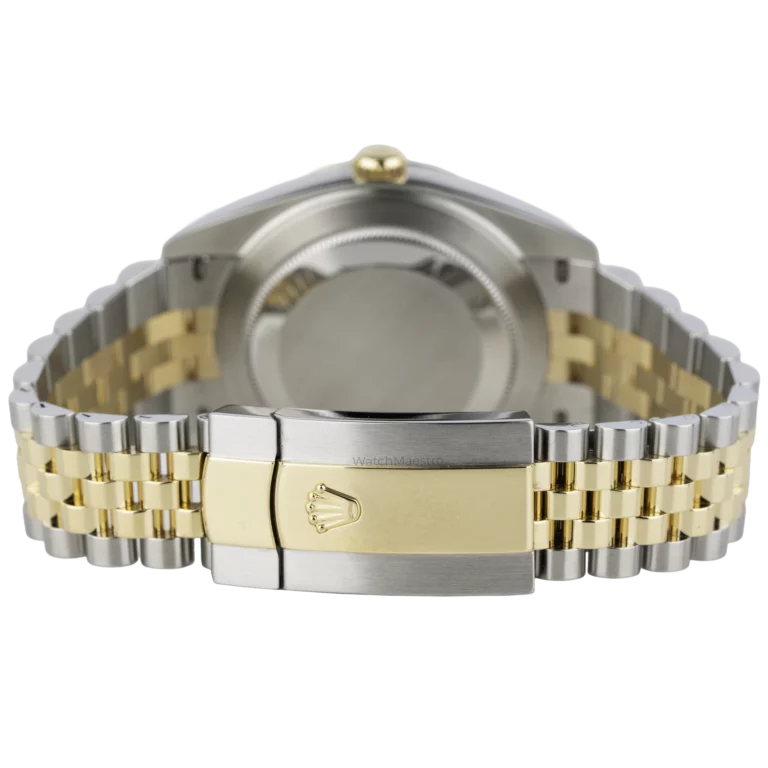 Rolex Datejust 41 Two Tone Smooth Bezel Jubilee bracelet (5)