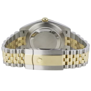 Rolex Datejust 41 Two Tone Smooth Bezel Jubilee bracelet (6)