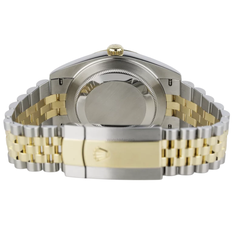 Rolex Datejust 41 Two Tone Smooth Bezel Jubilee bracelet (6)