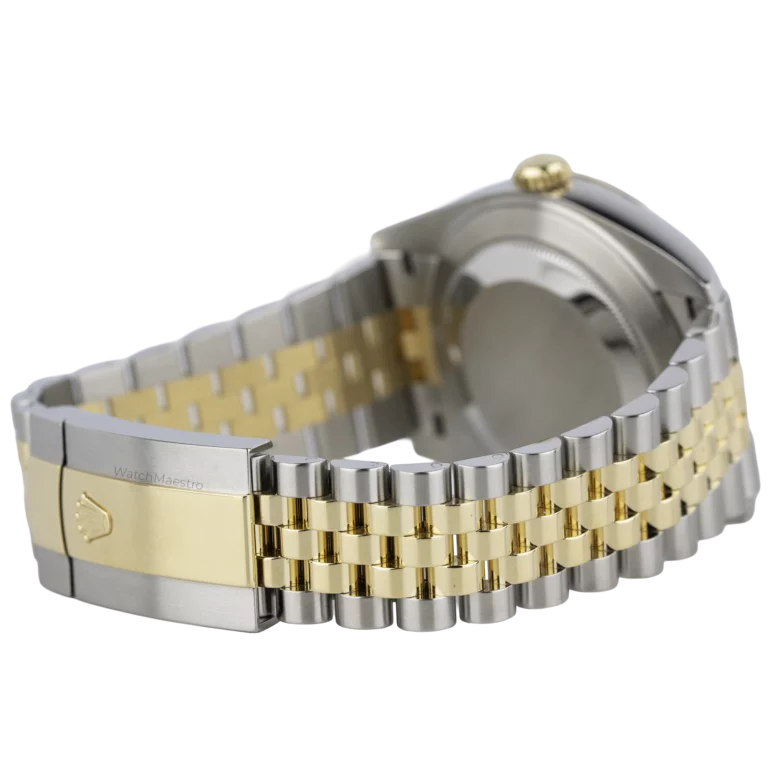 Rolex Datejust 41 Two Tone Smooth Bezel Jubilee bracelet (7)