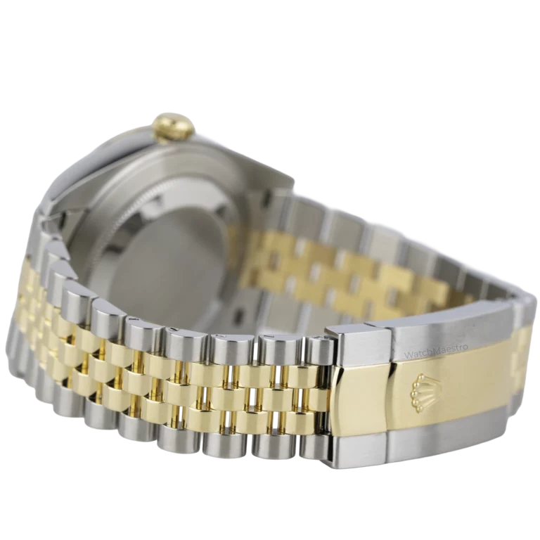 Rolex Datejust 41 Two Tone Smooth Bezel Jubilee bracelet (8)
