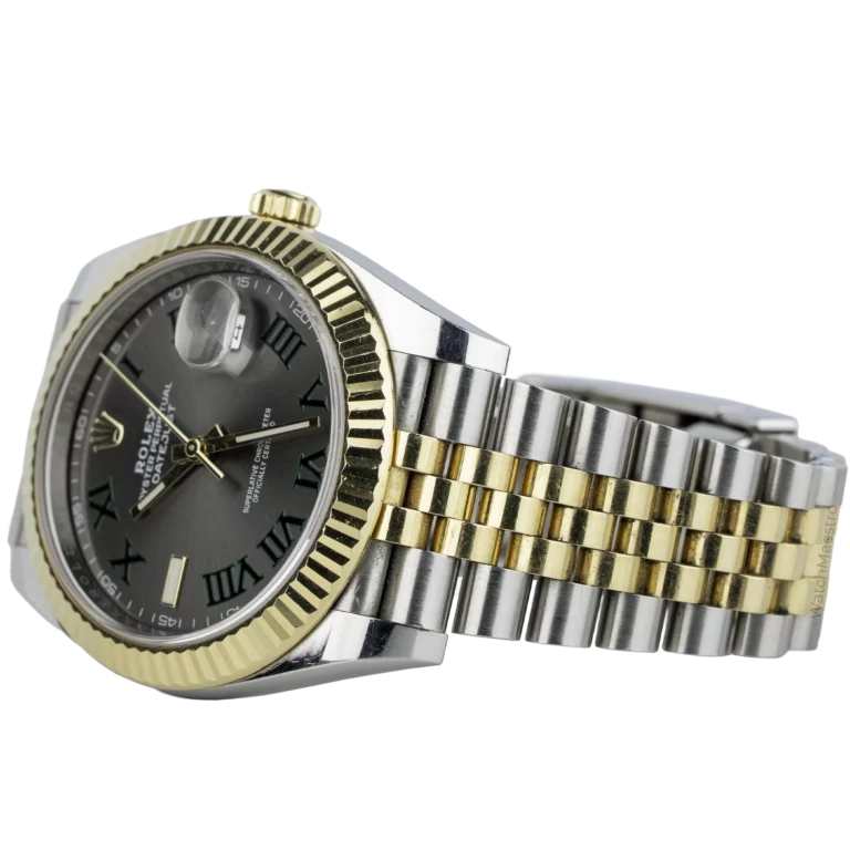 Rolex Datejust 41 Wimbledon Two Tone Fluted Jubilee (3)