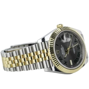 Rolex Datejust 41 Wimbledon Two Tone Fluted Jubilee (4)