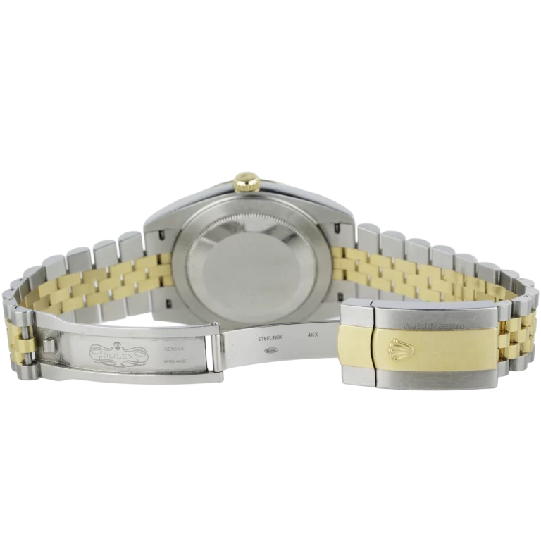 Rolex Datejust 41 Wimbledon Two Tone Fluted Jubilee (9)