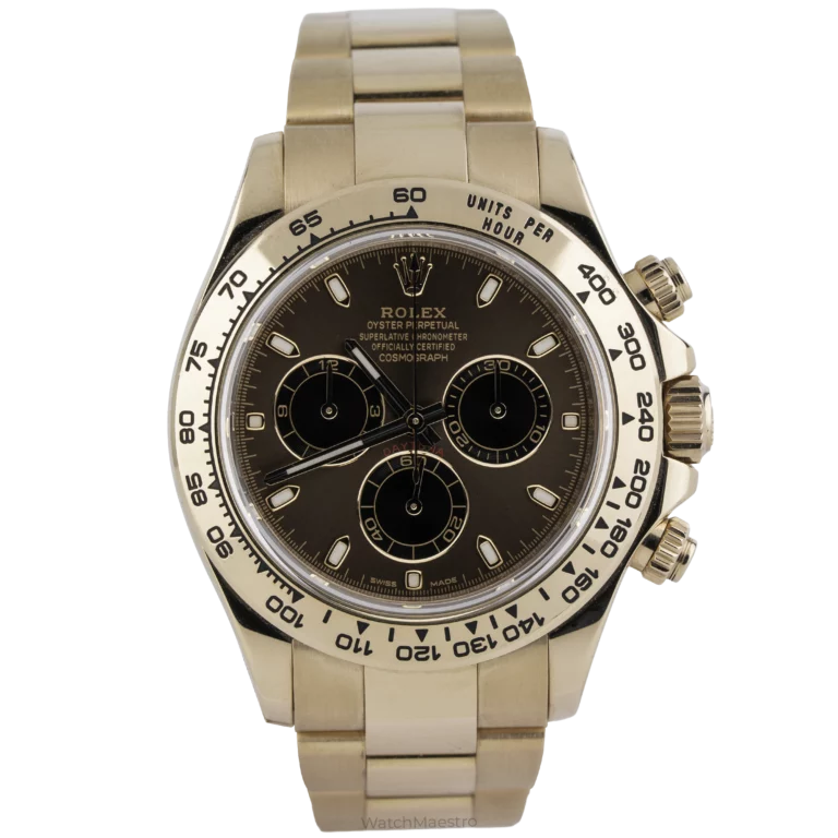 Rolex Daytona Rose Gold Chocolate Dial (1)
