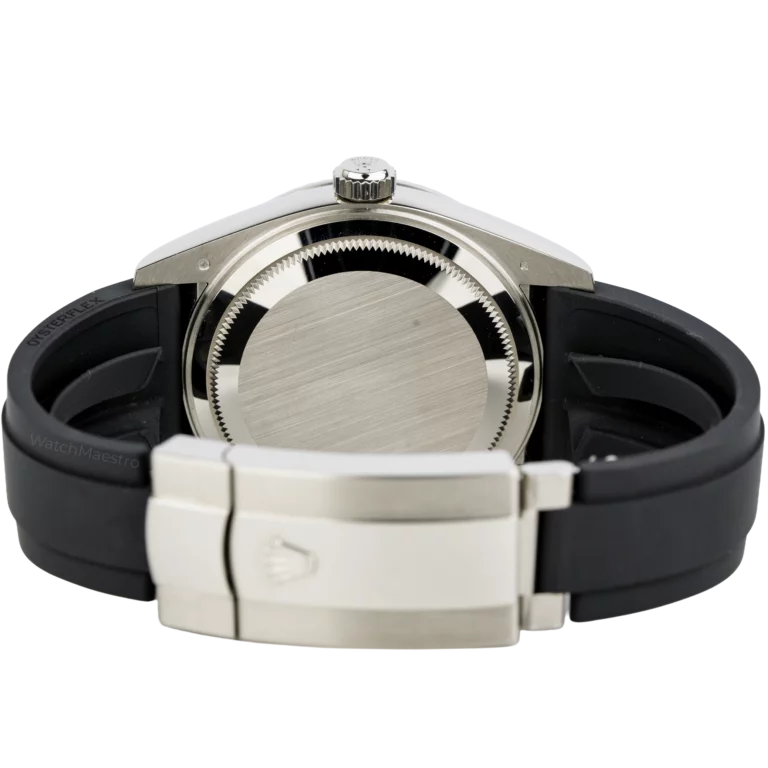 Rolex Sky Dweller White Gold Black Dial Oysterflex (6)