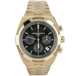 Vacheron Rose Gold Green Dial Chronograph (1)