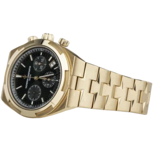 Vacheron Rose Gold Green Dial Chronograph (3)