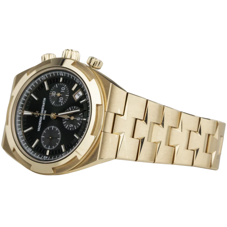Vacheron Rose Gold Green Dial Chronograph (3)