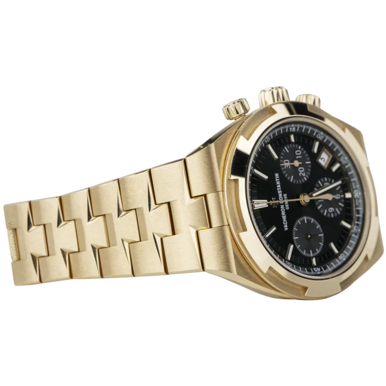 Vacheron Rose Gold Green Dial Chronograph (4)