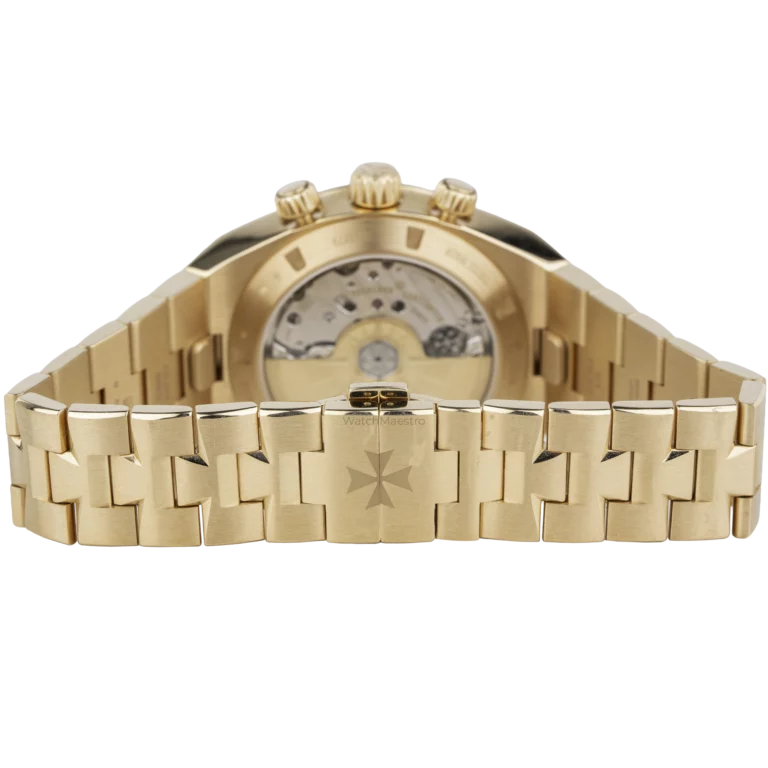 Vacheron Rose Gold Green Dial Chronograph (5)