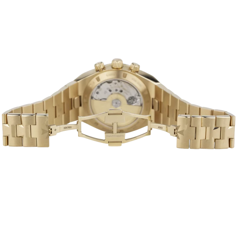 Vacheron Rose Gold Green Dial Chronograph (7)