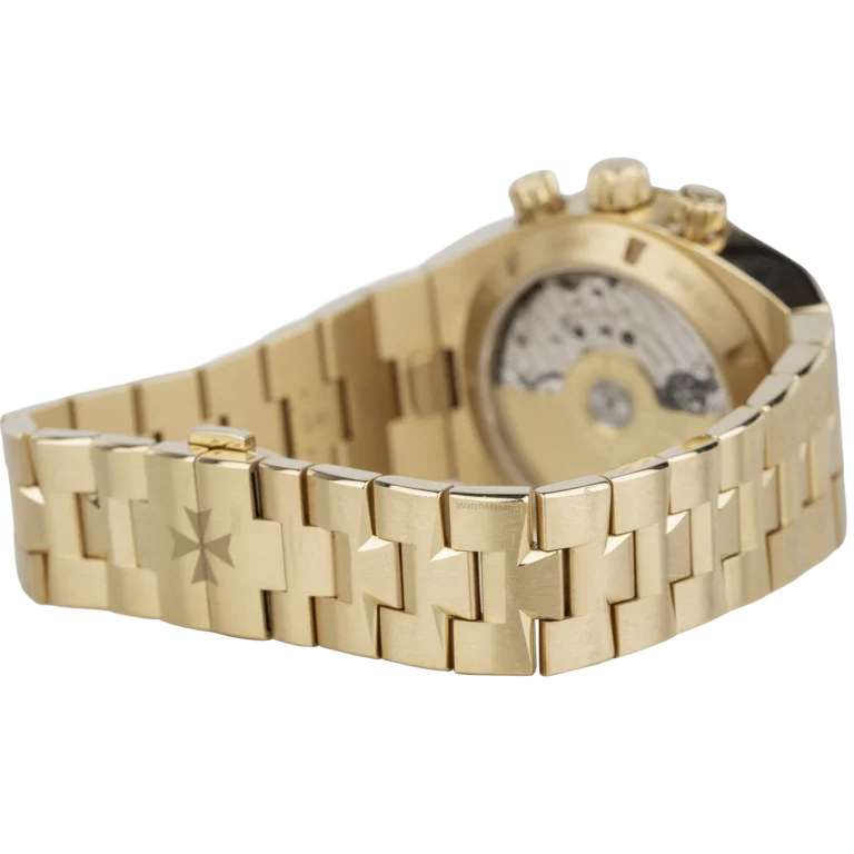 Vacheron Rose Gold Green Dial Chronograph (9)