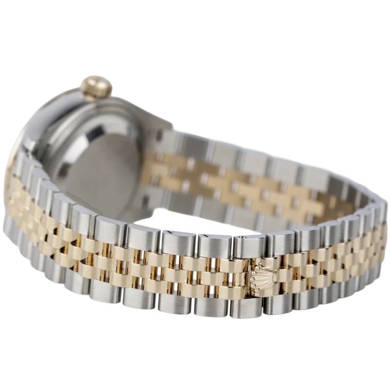 Rolex Datejust 28mm Green Diamond Two Tone (8)