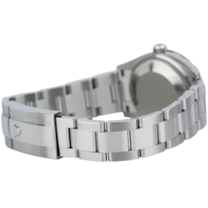 Rolex Datejust 31 Steel Oyster Diamond Bezel Purple Dial (7)