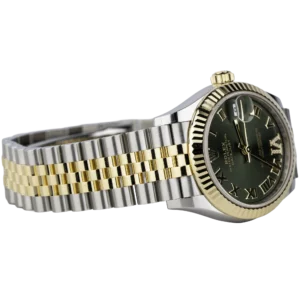 Rolex Datejust 31 Two Tone Green Roman (4)