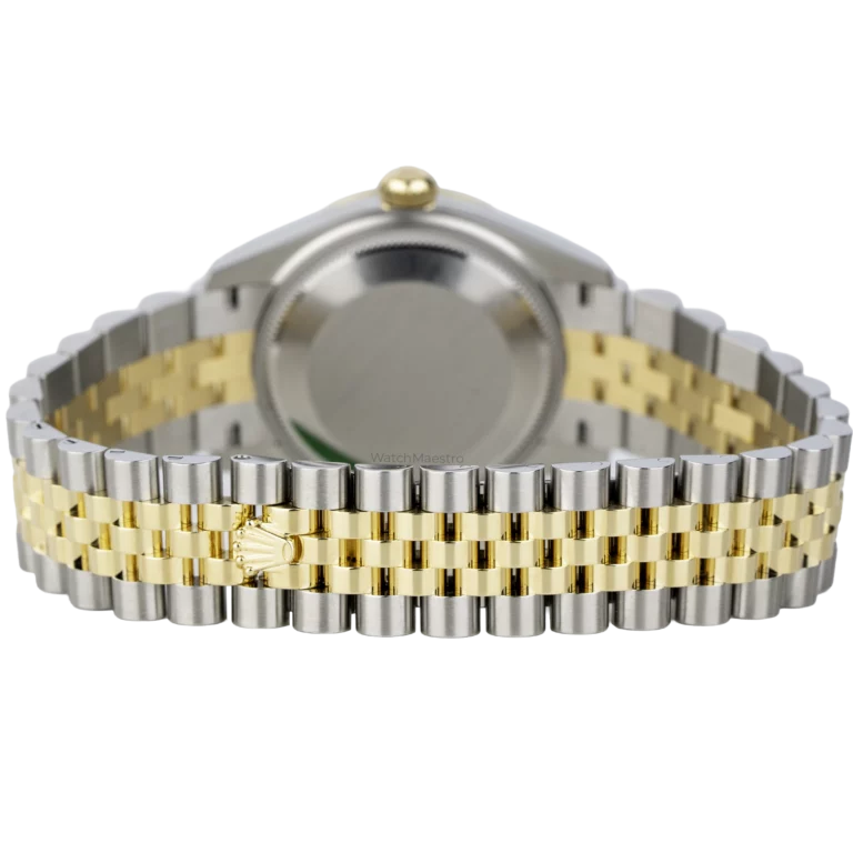 Rolex Datejust 31 Two Tone Green Roman (5)