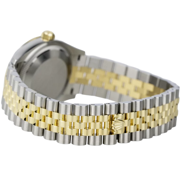 Rolex Datejust 31 Two Tone Green Roman (6)
