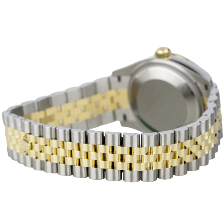 Rolex Datejust 31 Two Tone Green Roman (7)