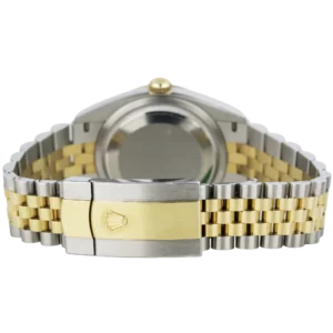 Rolex Datejust 36 Two Tone Motif Champagne Fluted Jubilee (5)