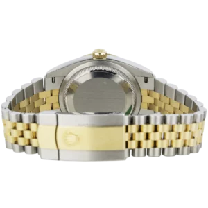 Rolex Datejust 36 Two Tone Motif Champagne Fluted Jubilee (6)