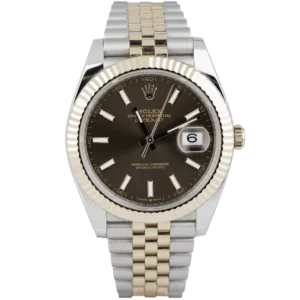 Rolex Datejust 41 Choco Two Tone (1)