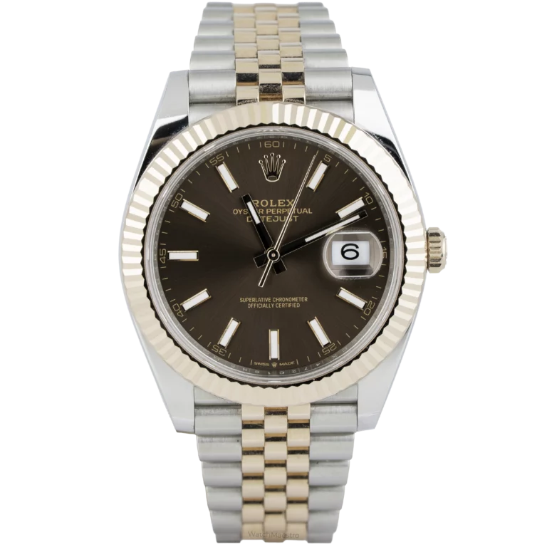 Rolex Datejust 41 Choco Two Tone (1)