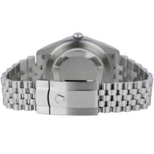 Rolex Datejust 41 Rhodium Diamonds Steel Fluted Jubilee (5)