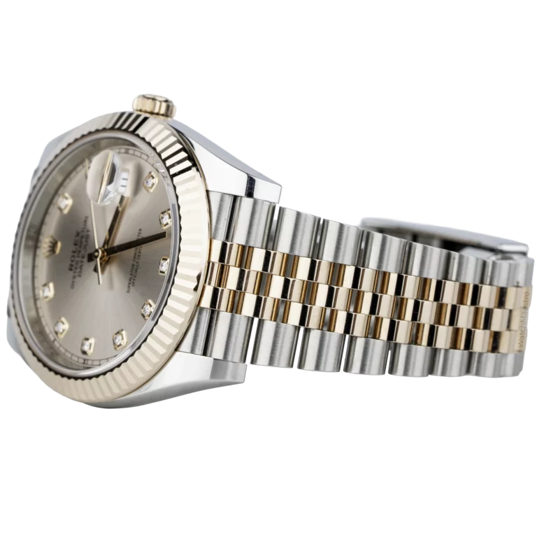 Rolex Datejust 41 Two Tone Sundust Diamond Fluted Jubilee (3)