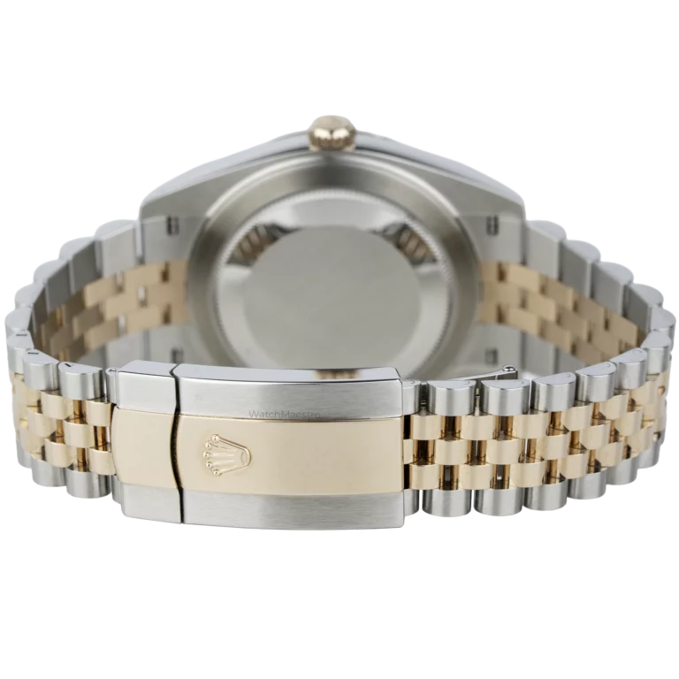 Rolex Datejust 41 Two Tone Sundust Diamond Fluted Jubilee (5)
