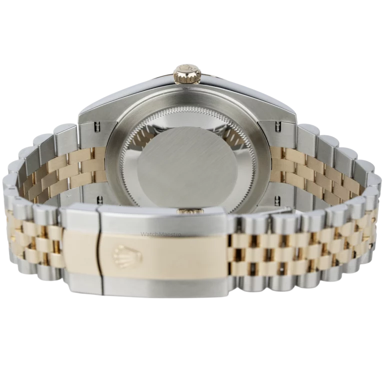 Rolex Datejust 41 Two Tone Sundust Diamond Fluted Jubilee (6)