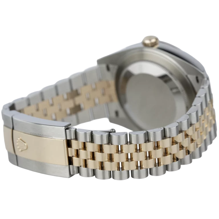 Rolex Datejust 41 Two Tone Sundust Diamond Fluted Jubilee (7)