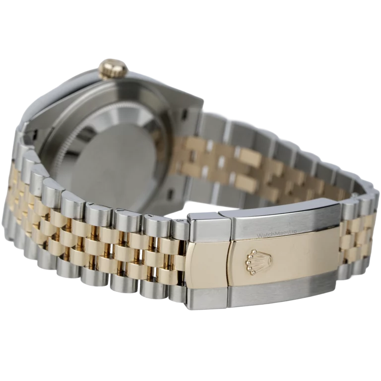Rolex Datejust 41 Two Tone Sundust Diamond Fluted Jubilee (8)