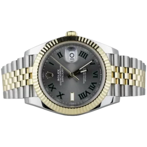 Rolex Datejust 41 Wimbledon Two Tone (2)