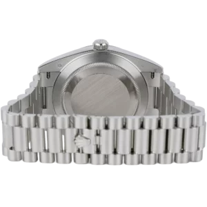 Rolex Day Date Platinum Ice Blue Roman Dial (6)