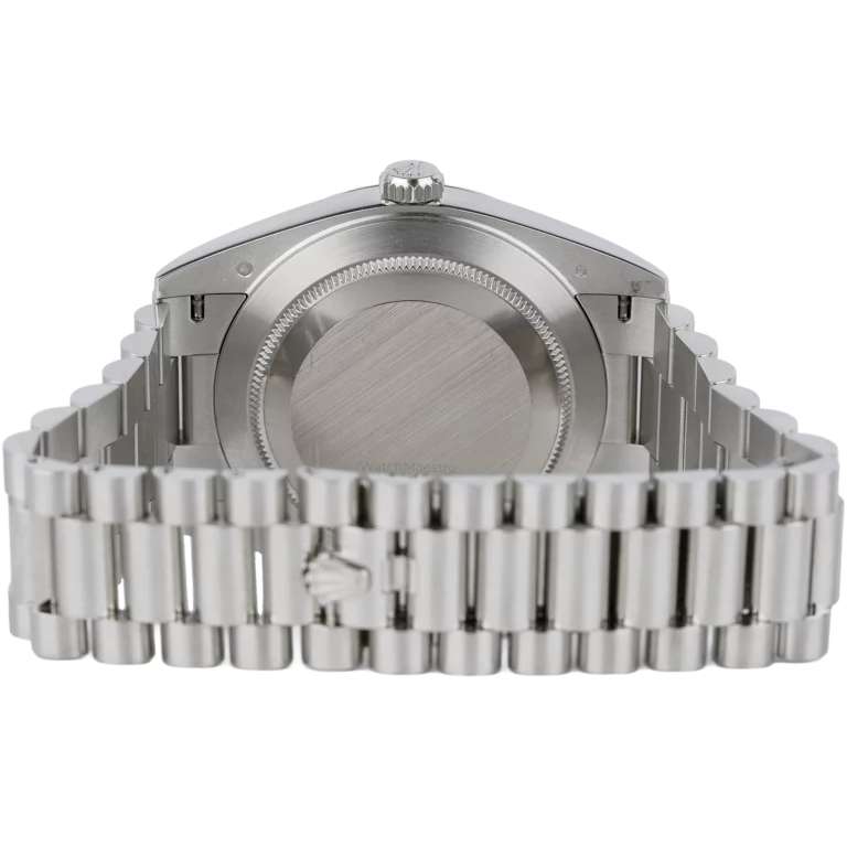 Rolex Day Date Platinum Ice Blue Roman Dial (6)