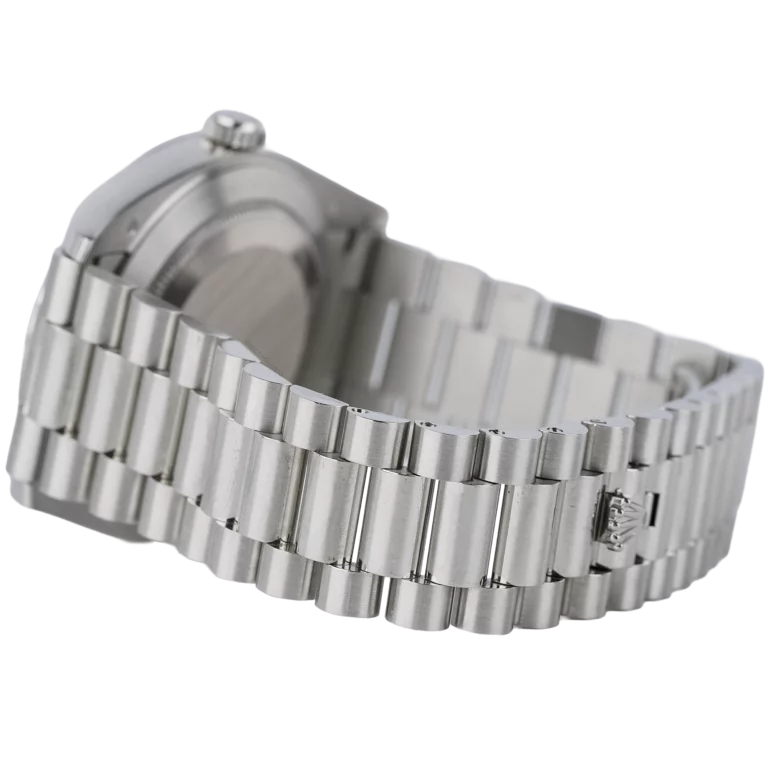 Rolex Day Date Platinum Ice Blue Roman Dial (8)