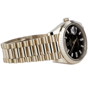 Rolex Day Date Rose Gold 40mm Eisenkiesel Dial (4)