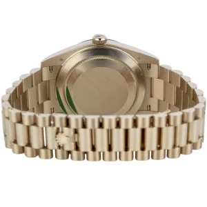 Rolex Day Date Rose Gold 40mm Eisenkiesel Dial (6)