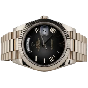 Rolex Day Date Rose Gold Slate Ombre Roman (2)