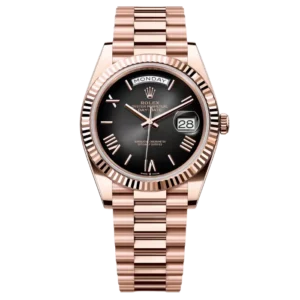 Rolex Day Date Slate Ombre Rose Gold Product