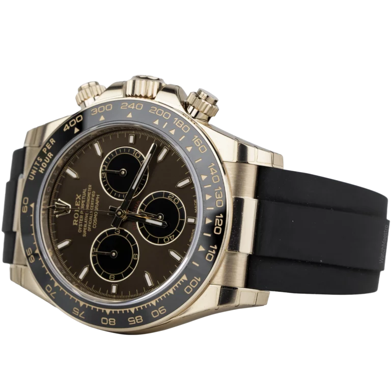 Rolex Daytona Rose Gold Chocolate Oysterflex (3)