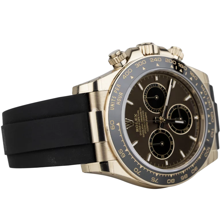 Rolex Daytona Rose Gold Chocolate Oysterflex (4)