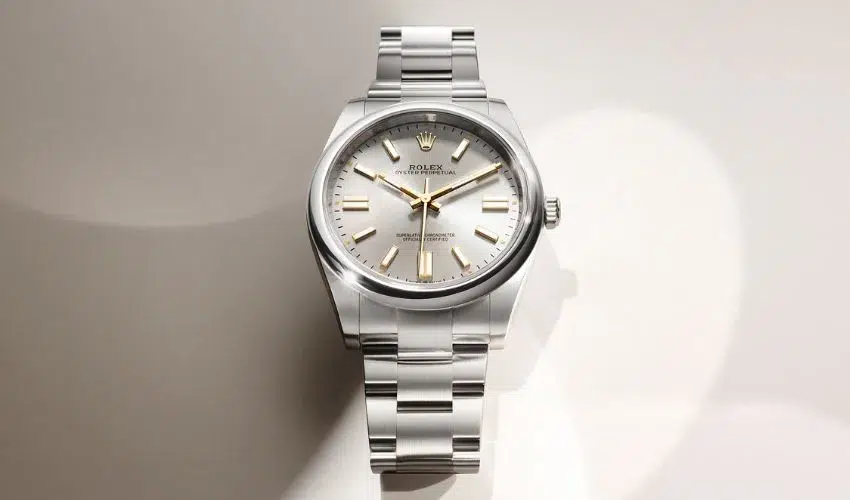 Rolex OP 41 Silver Dial