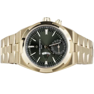 VC Overseas Dual Time Green Dial Rose Gold (2)
