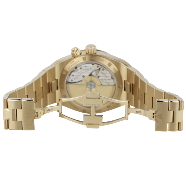 VC Overseas Dual Time Green Dial Rose Gold (8)